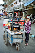 Street seller in Phnom Penh 